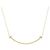 Autre Marque Collana Tiffany T Smile Small Size in oro giallo 18K D'oro - vista 2