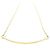 Autre Marque Collana Tiffany T Smile Small Size in oro giallo 18K D'oro - vista 4
