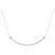 Autre Marque Collana Tiffany T Smile Small Size in oro bianco 18K Argento