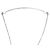 Autre Marque Collana Tiffany T Smile Small Size in oro bianco 18K Argento - vista 6