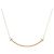 Autre Marque Collana Tiffany T Smile Small Size in oro rosa 18K D'oro