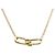 Autre Marque Collana Tiffany Hardware Double Link in oro giallo 18K D'oro - vista 2