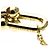 Autre Marque Collana Tiffany Hardware Double Link in oro giallo 18K D'oro - vista 8