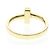 Autre Marque Anello Tiffany T One Narrow in oro giallo 18K D'oro - vista 3