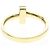 Autre Marque Anello Tiffany T One Narrow in oro giallo 18K D'oro - vista 7