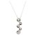 Autre Marque Collier Tiffany Bubble en diamant en platine Argenté - vue 2