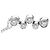 Autre Marque Collier Tiffany Bubble en diamant en platine Argenté - vue 7