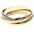Cartier Trinity Ring in 18K Gold Golden