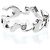 Cartier Ehering aus 18K Weißgold mit Diamanten Silber - Ansicht 2