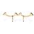 Autre Marque Orecchini Tiffany T Smile in oro rosa 18K D'oro - vista 10