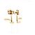 Autre Marque Orecchini Tiffany T Smile in oro rosa 18K D'oro - vista 5