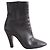 Autre Marque Saint Laurent Lederstiefel Schwarz