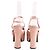Autre Marque Saint Laurent Absatzschuhe aus Wildleder Rosa Größe 38 Pink - Ansicht 2