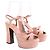 Autre Marque Saint Laurent Absatzschuhe aus Wildleder Rosa Größe 38 Pink - Ansicht 3