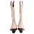 Autre Marque Stivali Toral X Claire Rose Beige Camoscio - vista 2