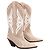 Autre Marque Stivali Toral X Claire Rose Beige Camoscio - vista 3