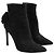 Autre Marque Saint Laurent Absatzschuhe aus schwarzem Wildleder Größe 38 - Ansicht 3