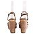 Sandali Louis Vuitton in pelle marrone taglia 38 - vista 2