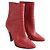 Autre Marque Saint Laurent Lederstiefeletten bordeaux - Ansicht 3