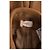 Abrigo Peacoat Ba&Sh de lana camel Camello - vista 5