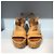 Prada Camel Leather Wedge Sandals Size 36 - view 2