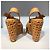 Prada Camel Leather Wedge Sandals Size 36 - view 4