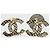 Chanel CC Ohrringe gold matelassé Golden - Ansicht 2