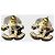 Chanel CC Ohrringe gold matelassé Golden - Ansicht 3