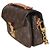 Louis Vuitton Monogram Canvas Pochette Metis East West Braun - Ansicht 3