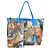 Louis Vuitton x Jeff Koons Rubens Canvas Neverfull MM Blu Multicolore