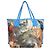 Louis Vuitton x Jeff Koons Rubens Canvas Neverfull MM Blu Multicolore - vista 2