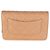 23P Chanel Dark Beige Quilted Caviar Classic Wallet on Chain - vista 2