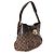 Louis Vuitton Damier Ebene Canvas Sistina MM Marrone - vista 4