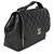 Gabrielle Borsa a patta Chanel Black Quilted Caviar Large Business Affinity Nero - vista 4