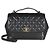 Gabrielle Borsa a patta Chanel Black Quilted Caviar Large Business Affinity Nero - vista 8