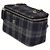 Chanel Small Vanity Case aus blauem Multicolor-Tweed mit Kette - Ansicht 3