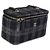 Chanel Small Vanity Case aus blauem Multicolor-Tweed mit Kette - Ansicht 4