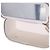 Chanel Pillow Crush Vanity em pele de cordeiro acolchoada branca com corrente Branco - vista 5
