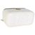 Chanel Pillow Crush Vanity em pele de cordeiro acolchoada branca com corrente Branco - vista 7