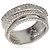 David Yurman Crossover Ring aus Sterlingsilber und Diamanten - Ansicht 2