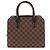 Louis Vuitton Damier Ebene Canvas Triana PM Castaño - vista 8