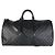 Louis Vuitton Monogram Eclipse Canvas Keepall Bandouliere 55 Schwarz - Ansicht 2