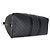 Borsa Keepall Bandoulière 45 in tela Damier Graphite di Louis Vuitton Nero - vista 7
