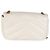 Autre Marque Borsa Mini Loulou Saint Laurent Crema Chevron in pelle d'agnello monogrammata Beige - vista 2