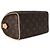 Louis Vuitton Beige Monogram Canvas Speedy Bandouliere 20 Marrone - vista 7