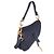 Bolso Saddle Medium Christian Dior en piel de becerro granulada Deep Ocean Azul - vista 4