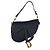 Bolso Saddle Medium Christian Dior en piel de becerro granulada Deep Ocean Azul - vista 8