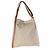 Autre Marque Saint Laurent Desert Dusk Brick Canvas BV Flat Hobo Beige - vista 2