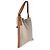 Autre Marque Saint Laurent Desert Dusk Brick Canvas BV Flat Hobo Beige - vista 4