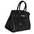 Hermès Birkin 30 PHW in pelle Epsom Nera Nero - vista 4